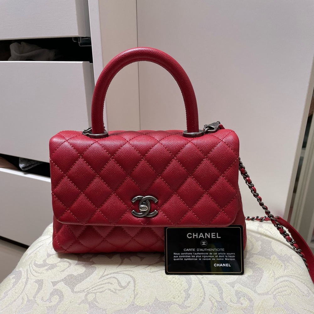 Chanel mini coco handle bag